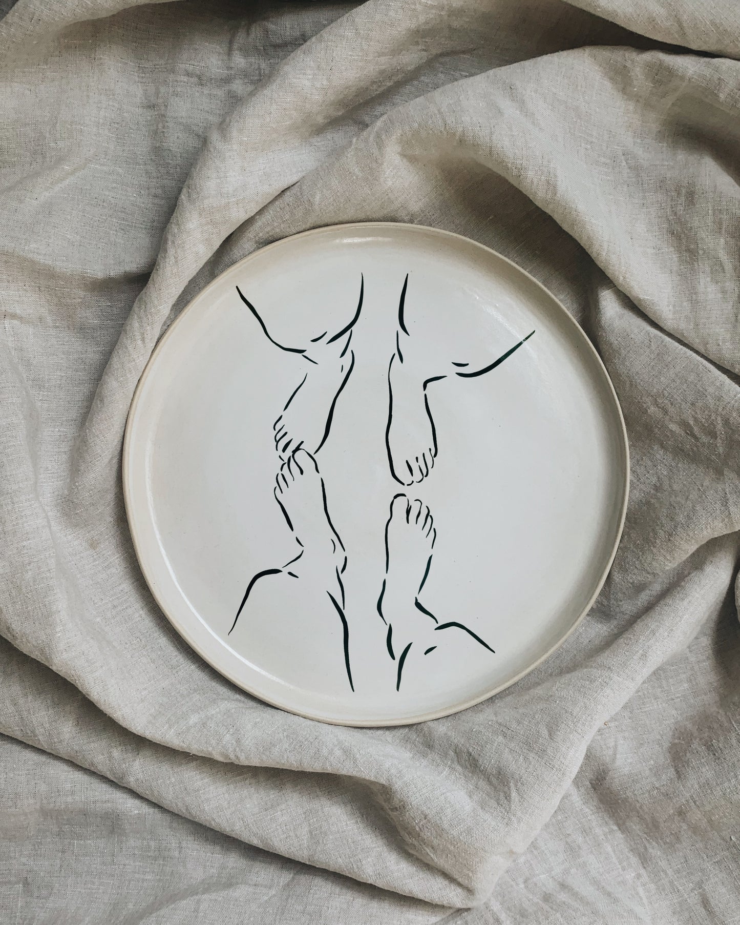 assiette : les prémices