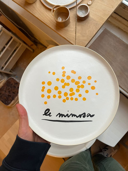 Assiette Mimosa