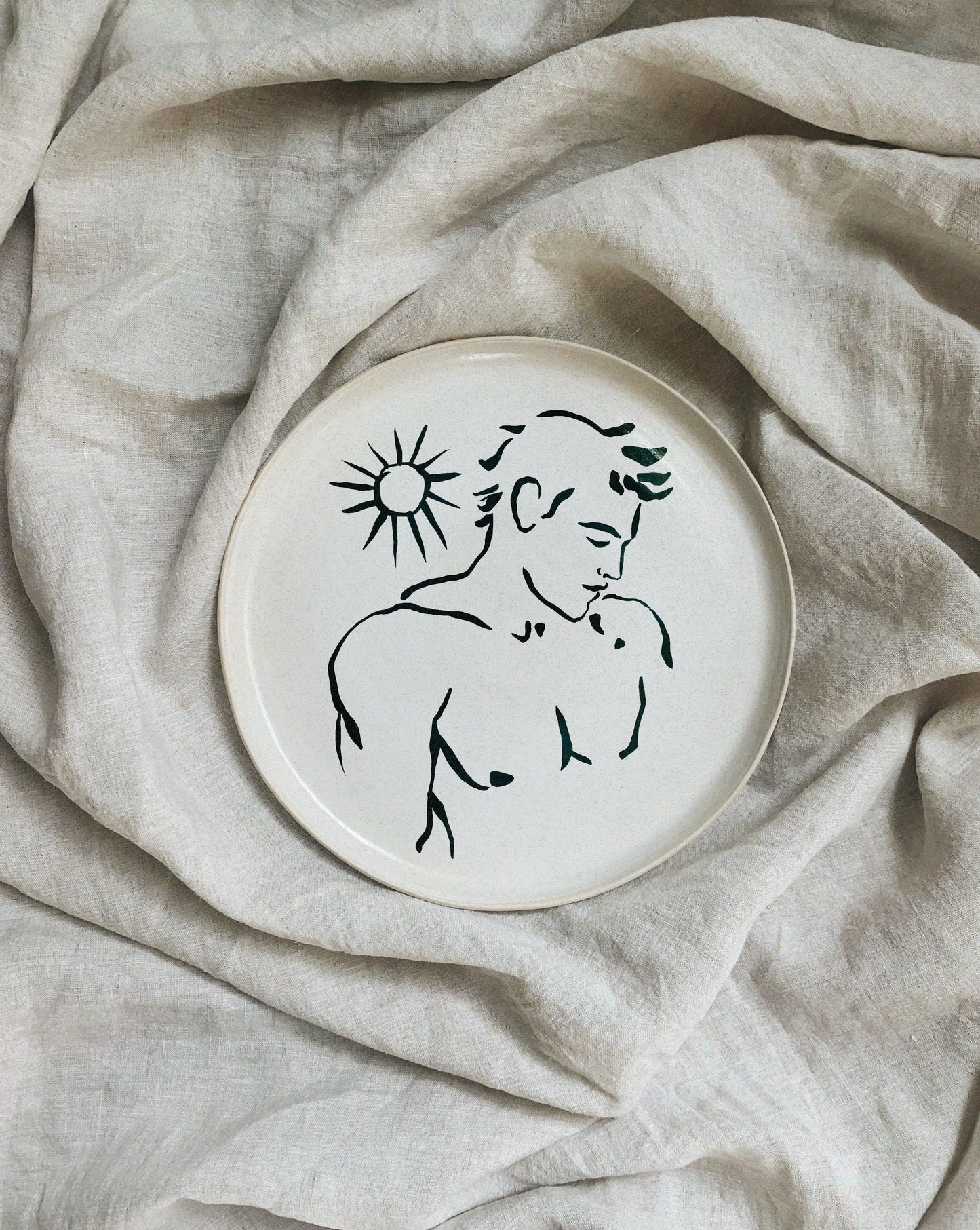 assiette : la brûlure
