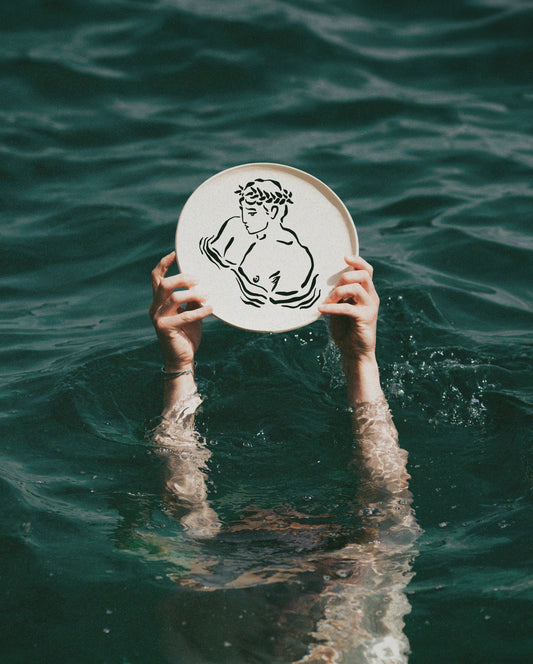 assiette : Narcisse