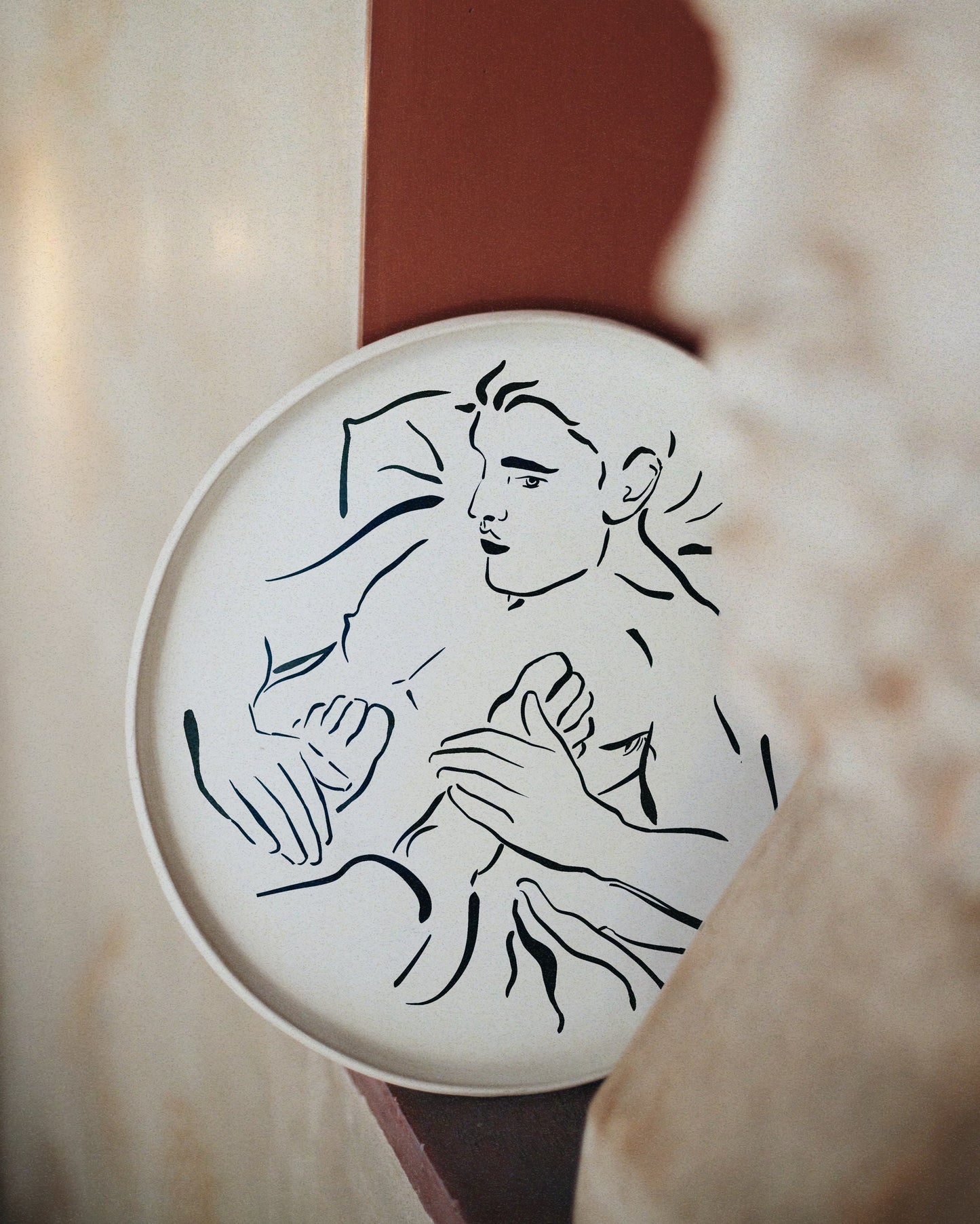 assiette : la sieste