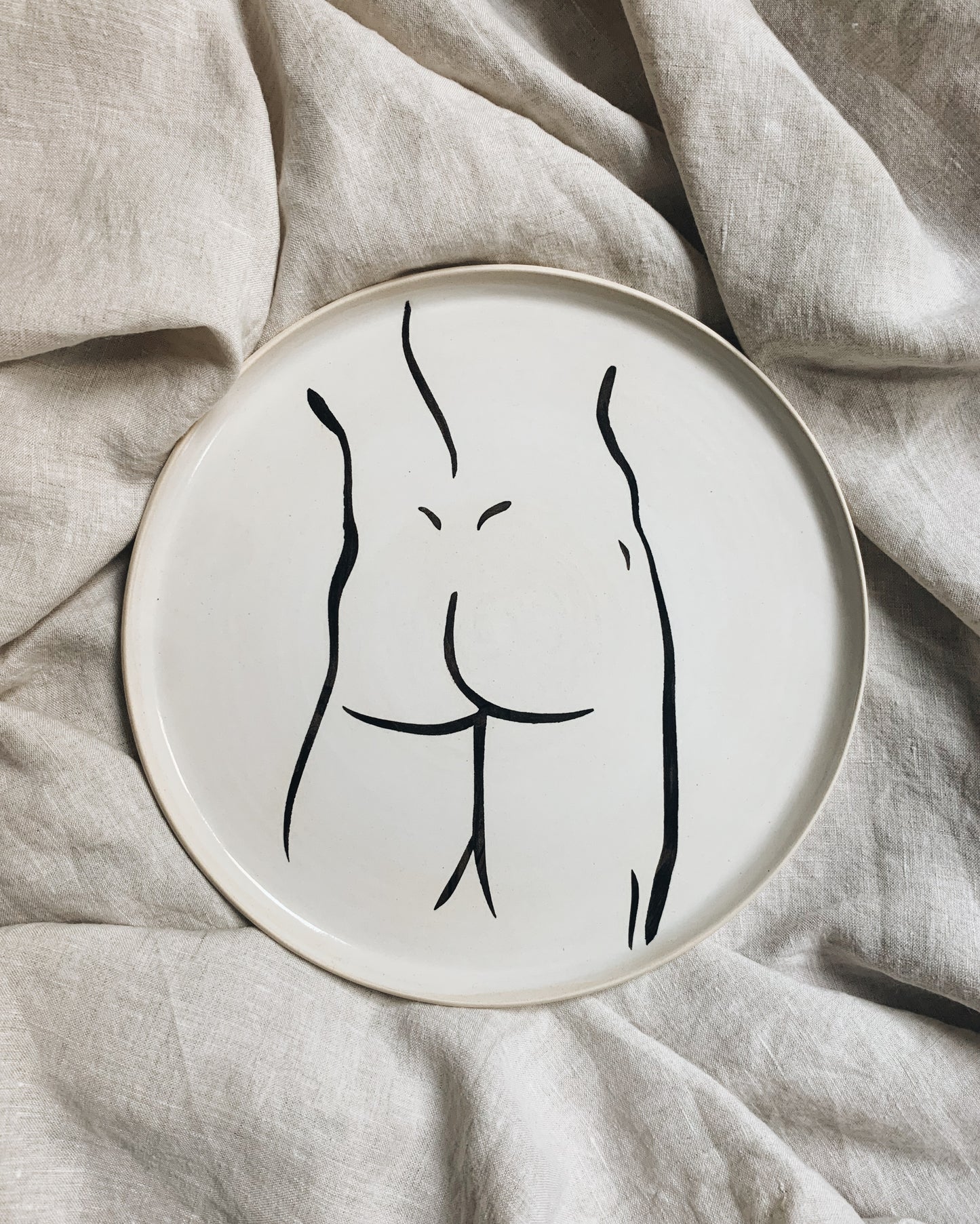 assiette : les dunes